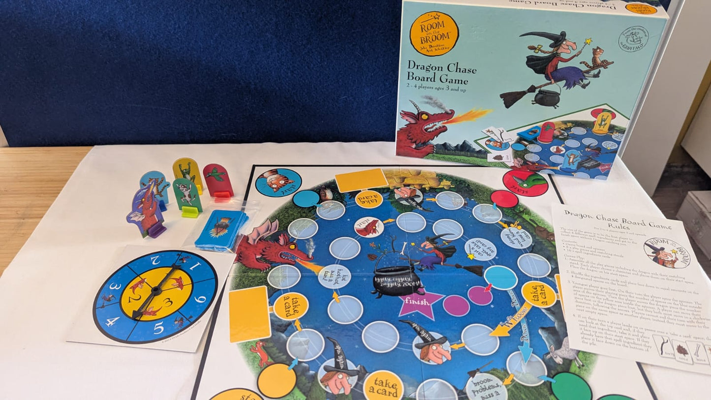 Room on the Broom: Dragon Chase Board Game