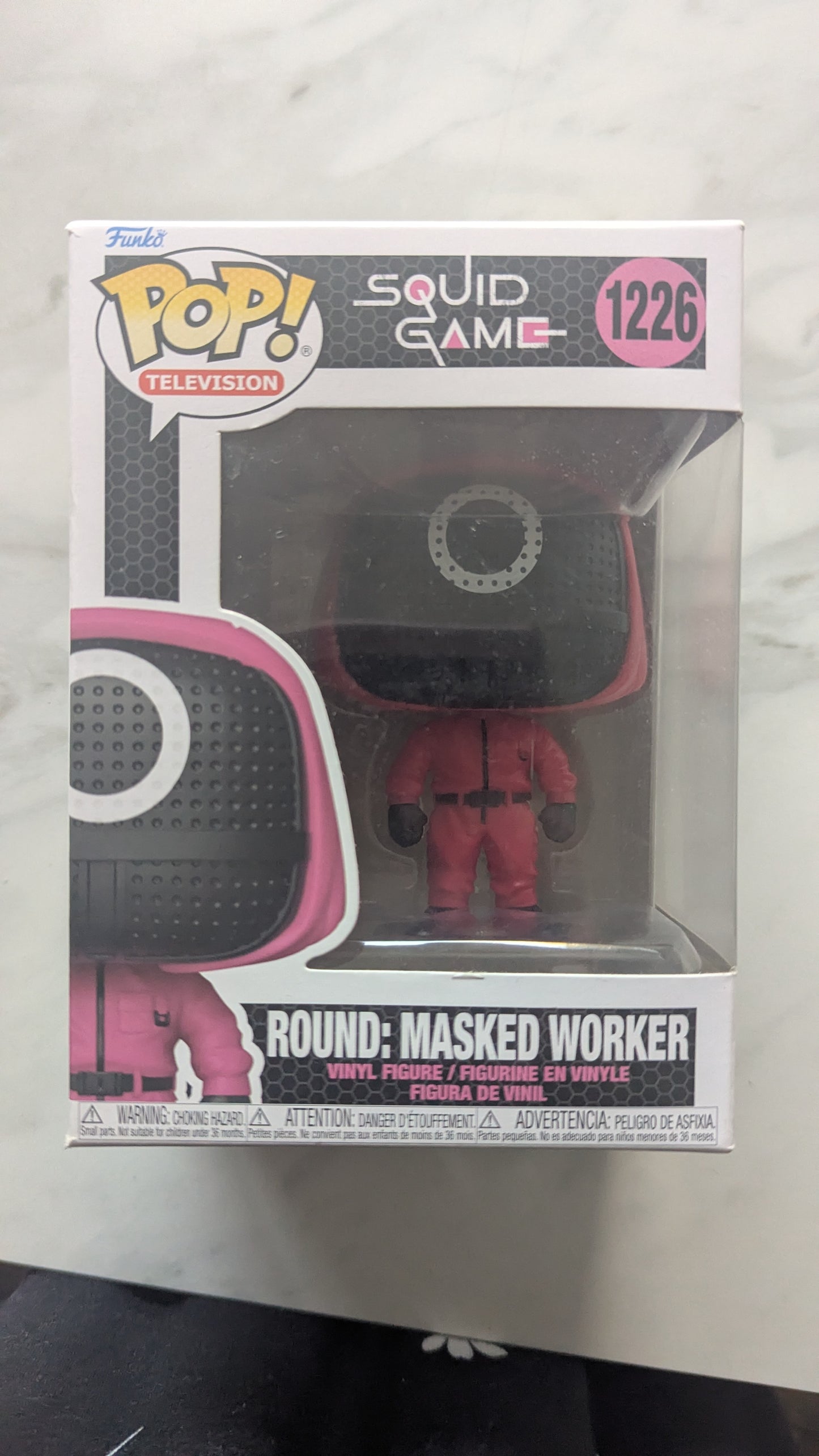 Funko Pops! 1226 Squid Games Round: Masked Worker