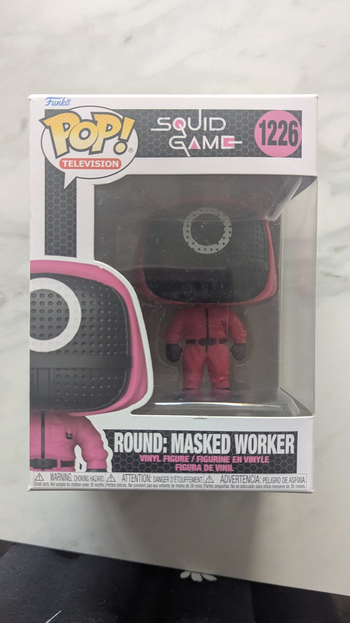 Funko Pops! 1226 Squid Games Round: Masked Worker
