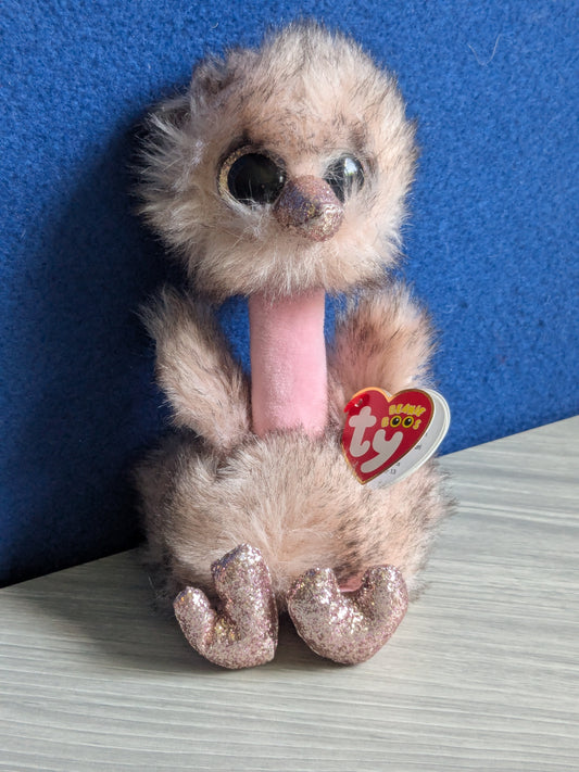 TY Beanie Boos Henna the Ostrich 9" Plush