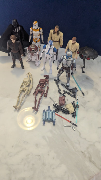 Star Wars: The Clone Wars Bundle of 3.75in Action Figures