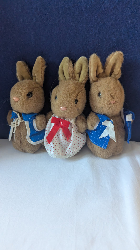 Royal Doulton Bunnykins by Golden 1985 Small Peter Rabbit Bundle
