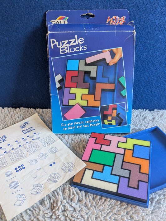 Vintage Galt Puzzle Blocks