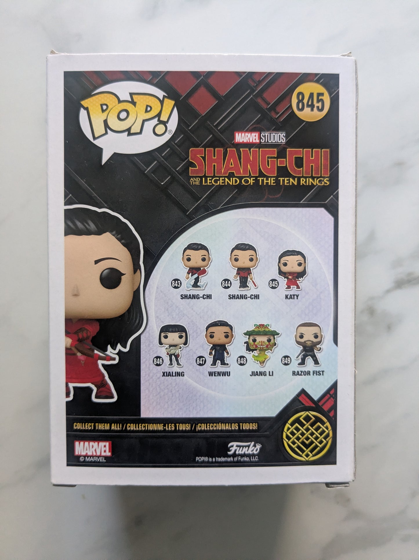 Funko Pops! 845 Marvel Shang-Chi Katy