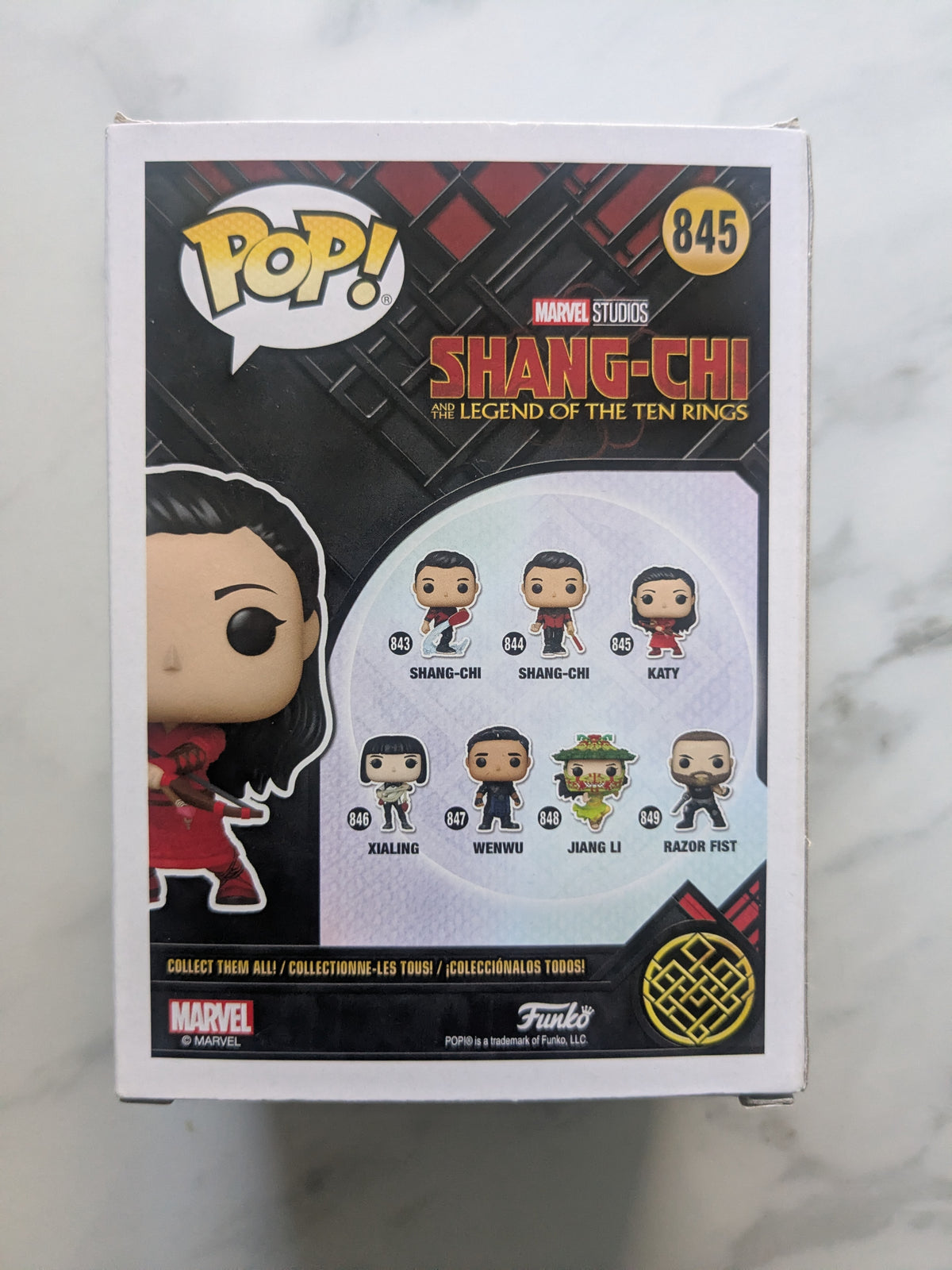 Funko Pops! 845 Marvel Shang-Chi Katy