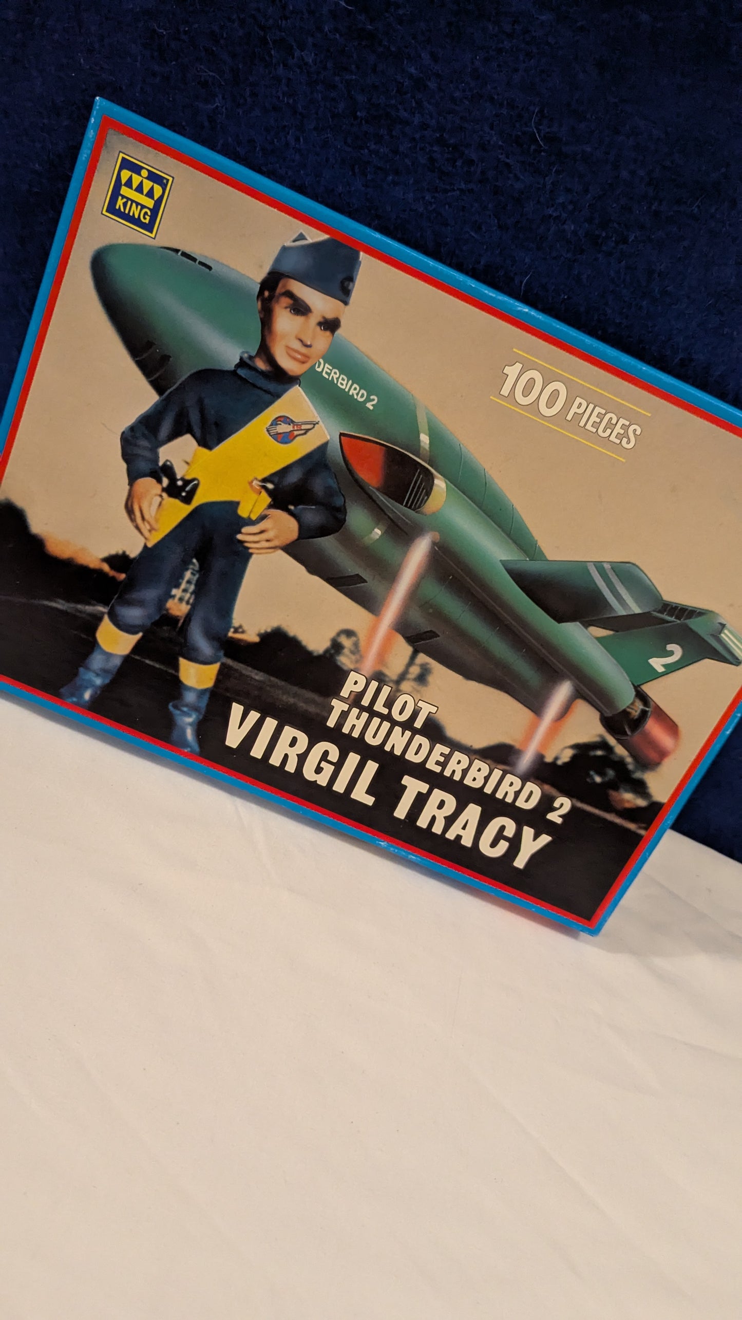 King 100pc Pilot Thunderbird 2 Virgil Tracey Puzzle c.1993