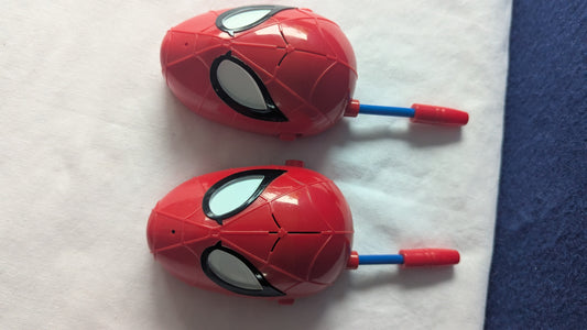 Spiderman walkie talkies