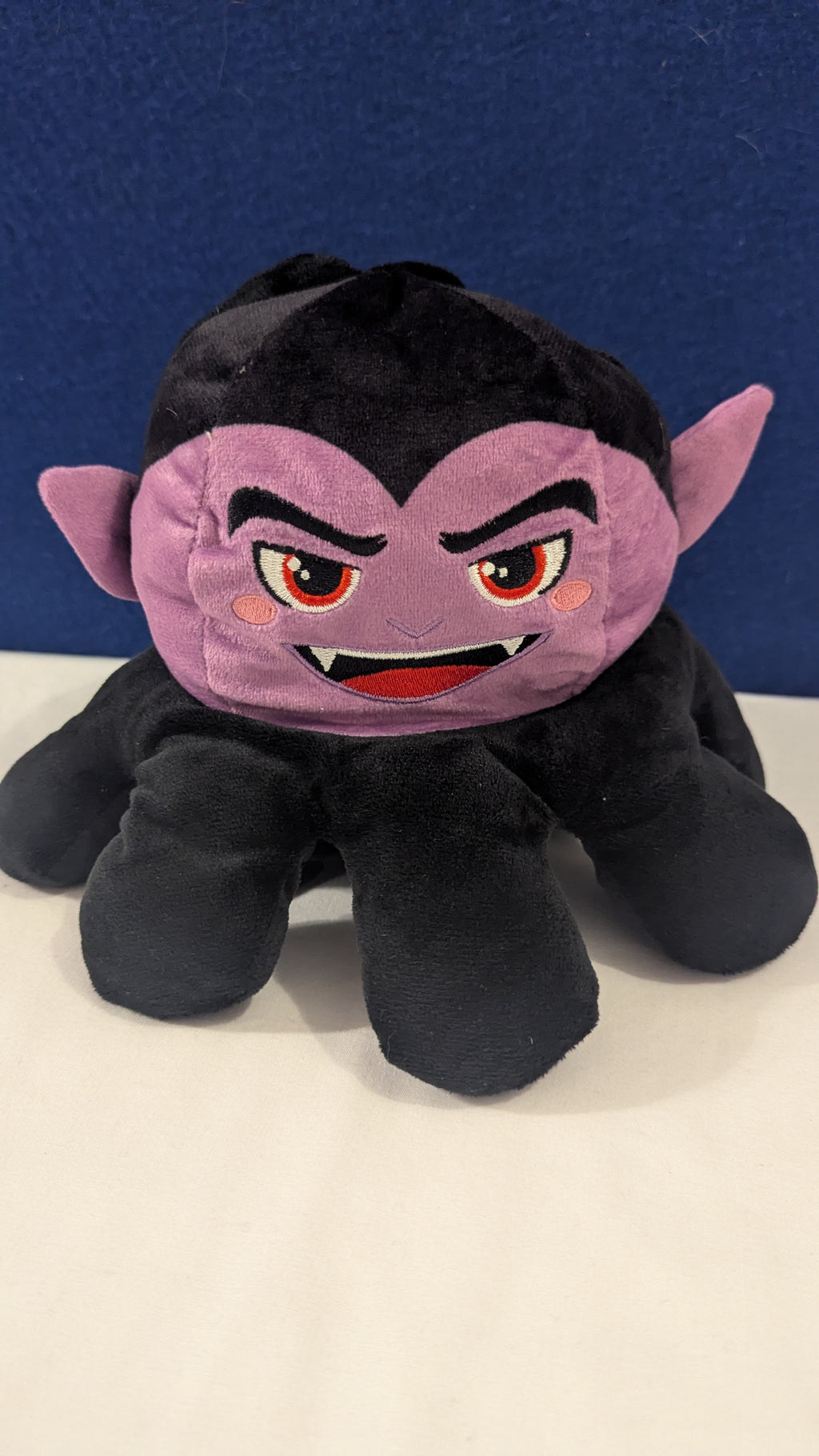 2 in 1 Reversible Octopus Sensory  Plush Vampire/Bat