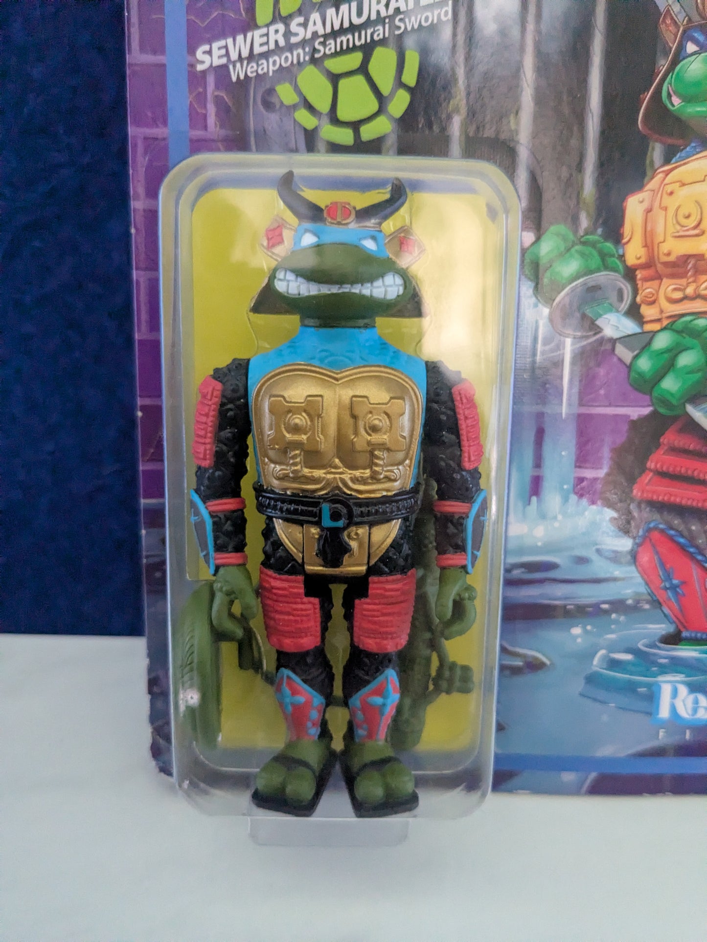 Reaction Figure TMNT Sewer Samurai Leo