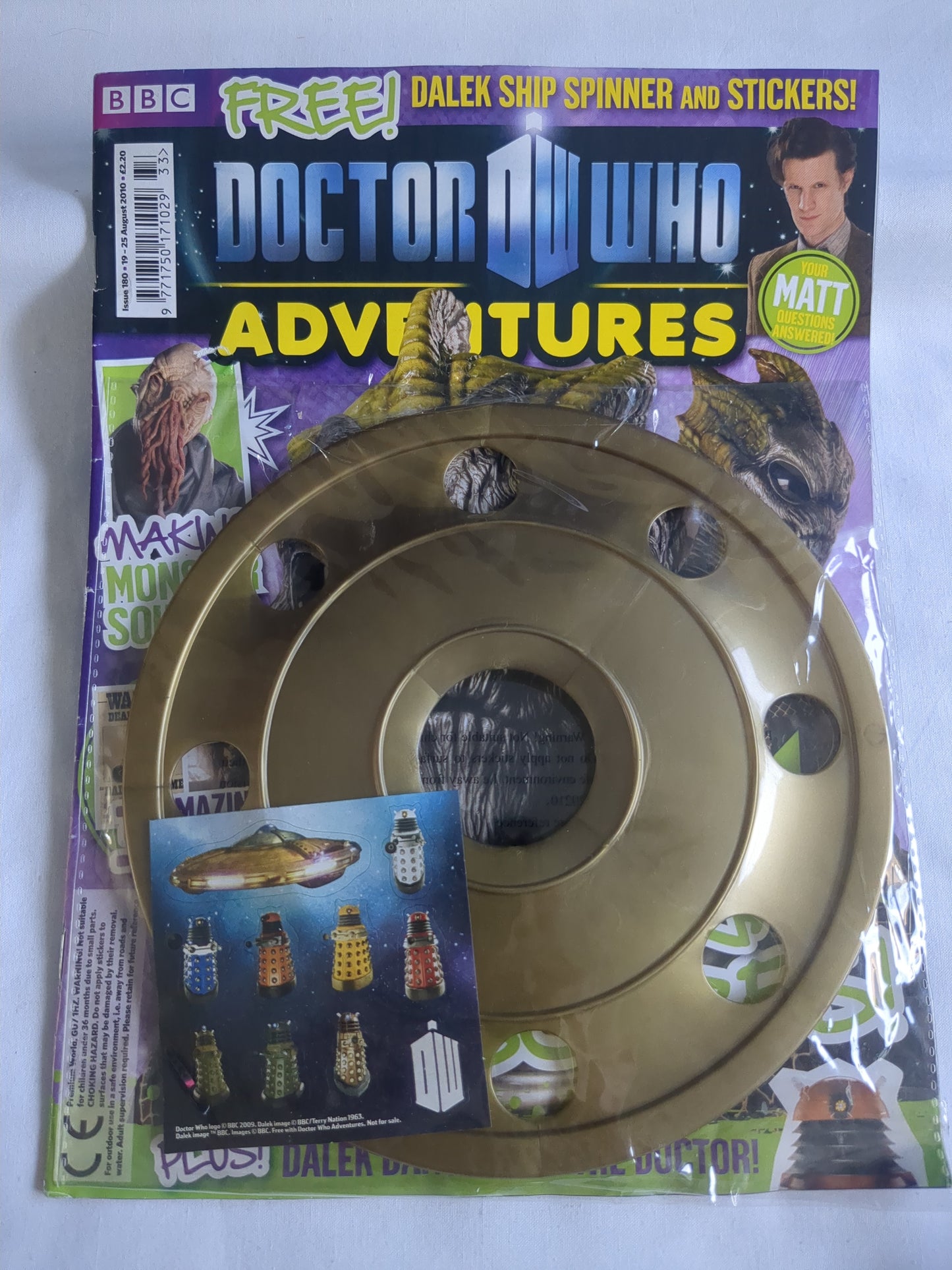 Doctor Who Adventure Magazines Issues #174-249 (2010-2011)