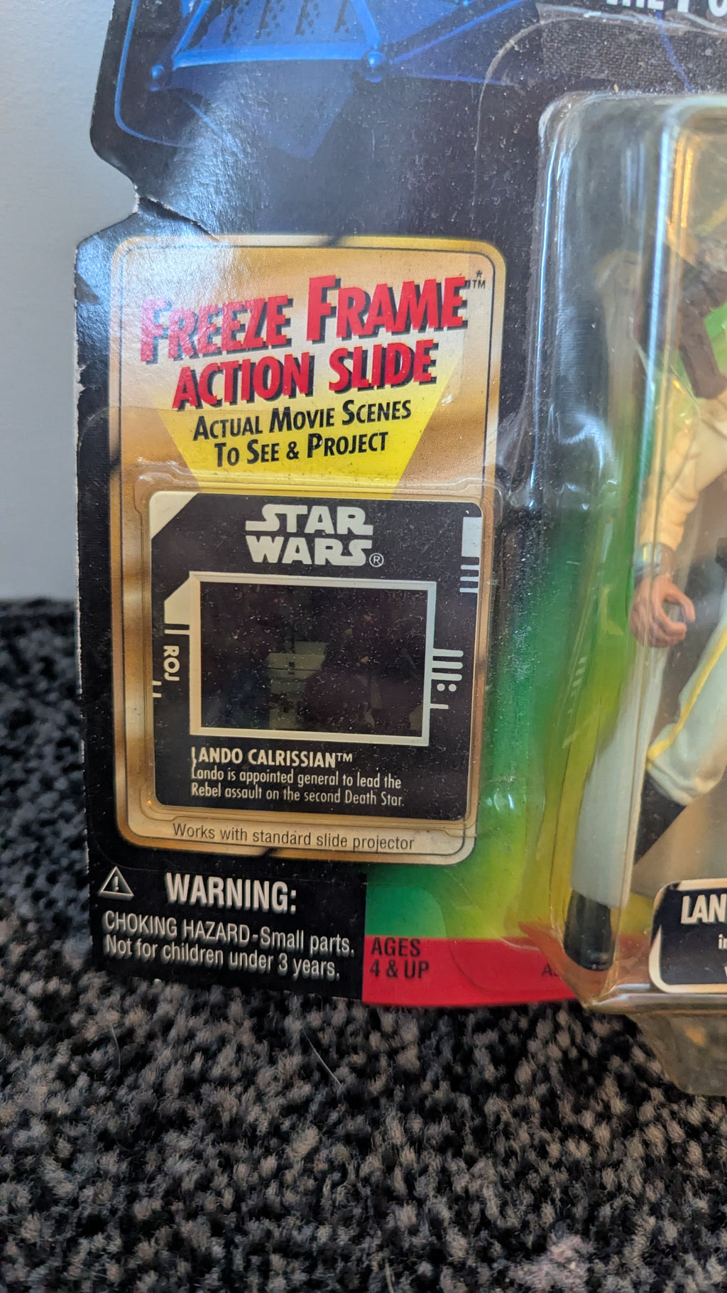Star Wars: Power of the Force Lando Calrissian in General's Gear Action Figure