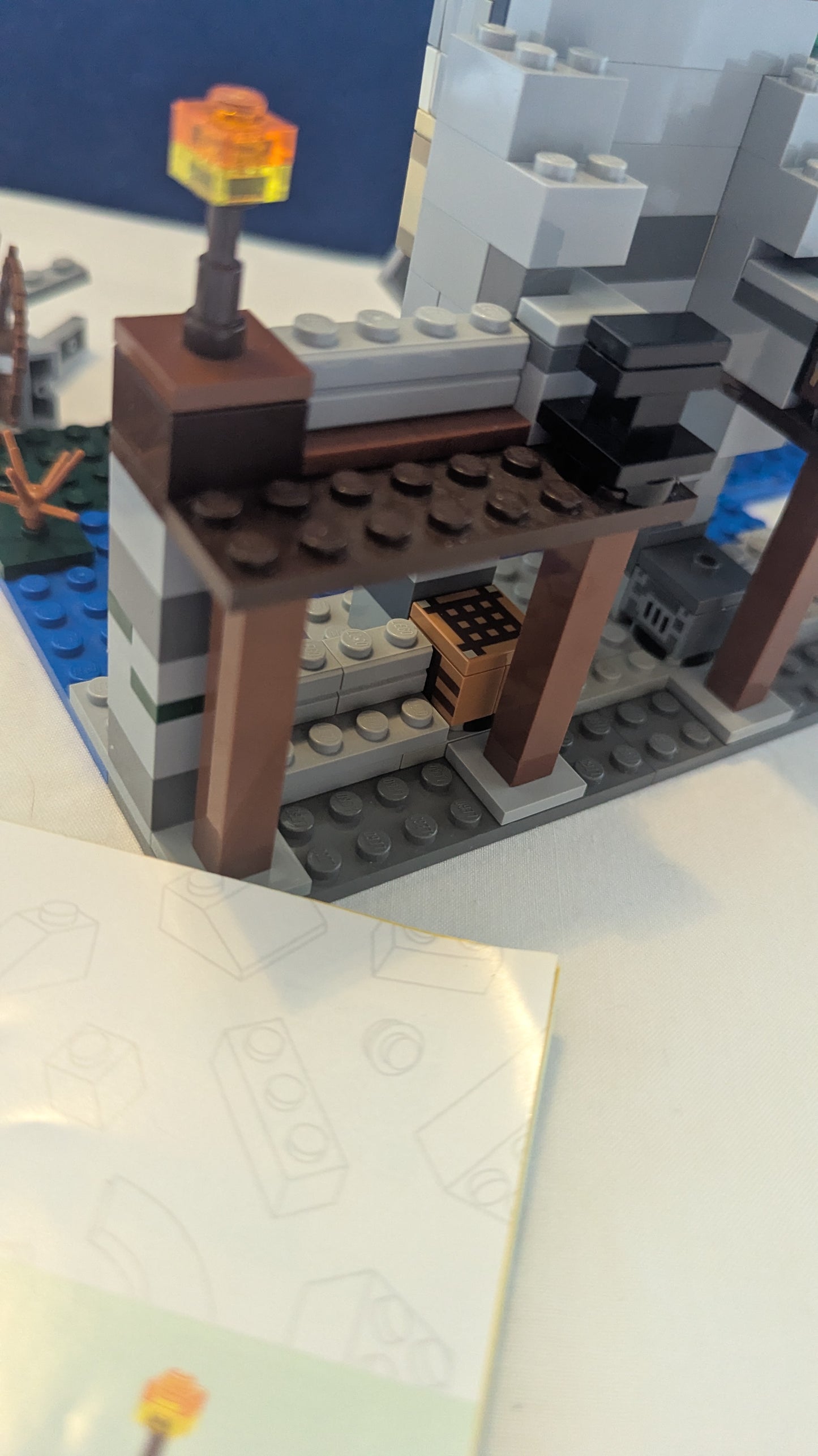 Lego Minecraft 21261 The Wolf Stronghold