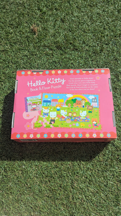 Hello Kitty Book & Floor Puzzle