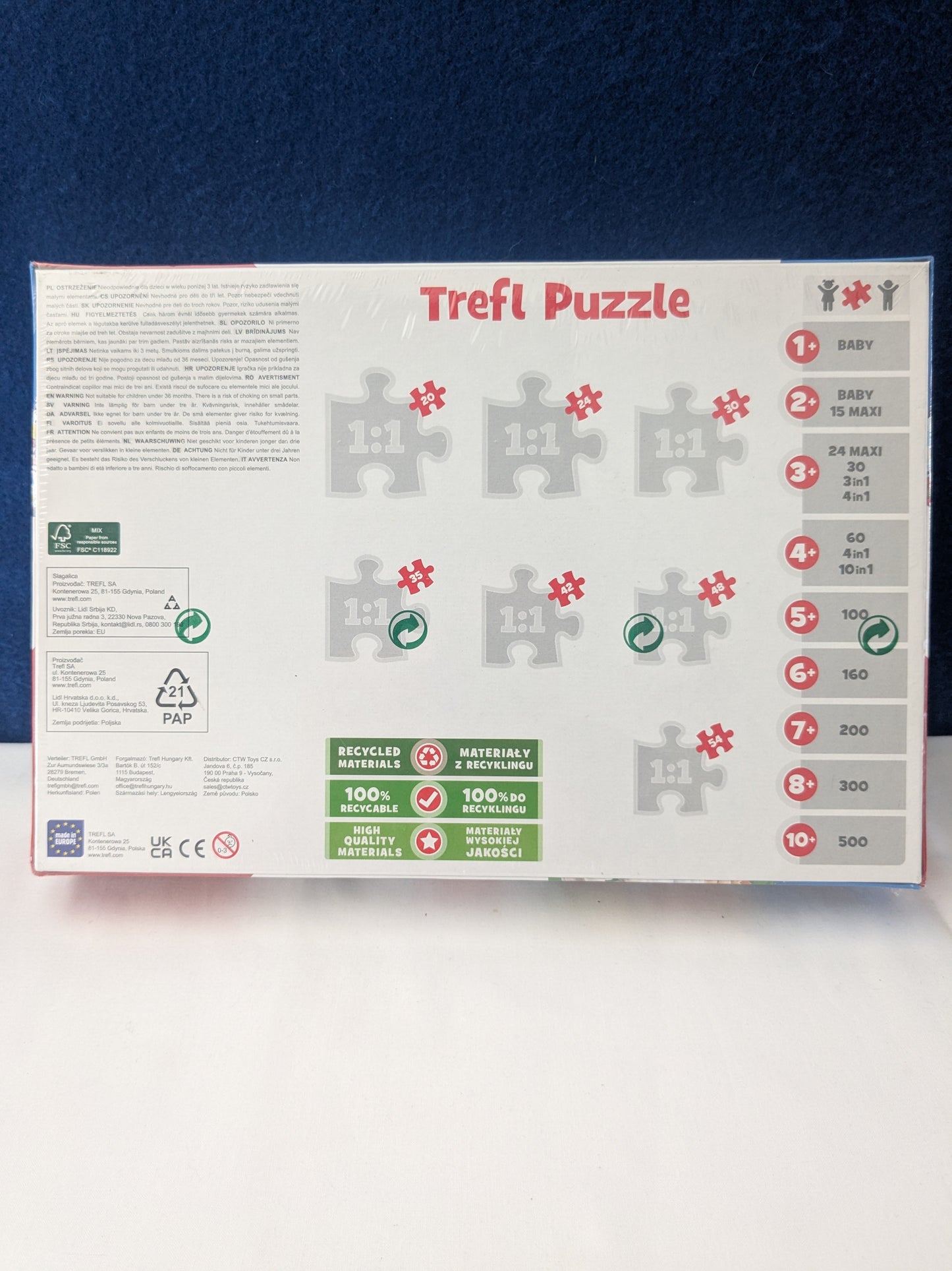 Trefl Paw Patrol 9 in 1 Puzzle