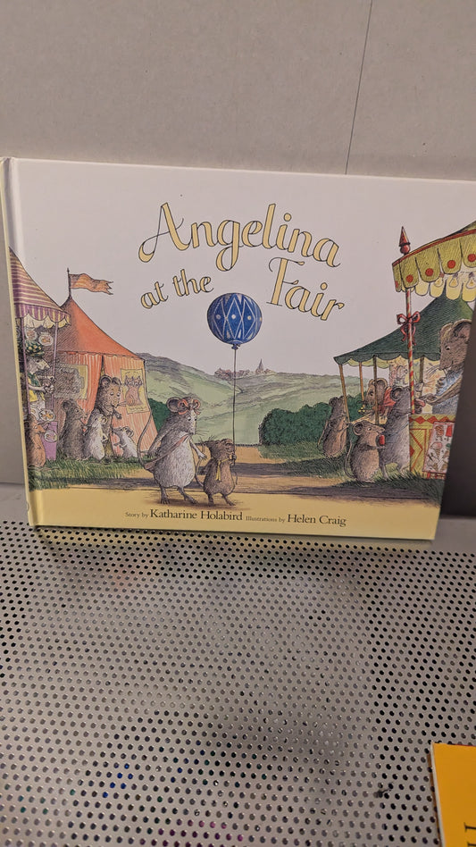 Angelina at the fair hardback book