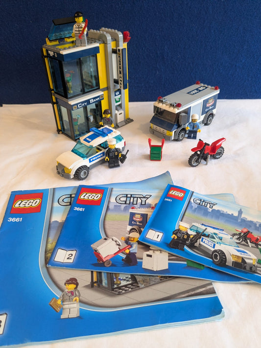 Lego City 3661 Bank & Money Transfer Special Edition