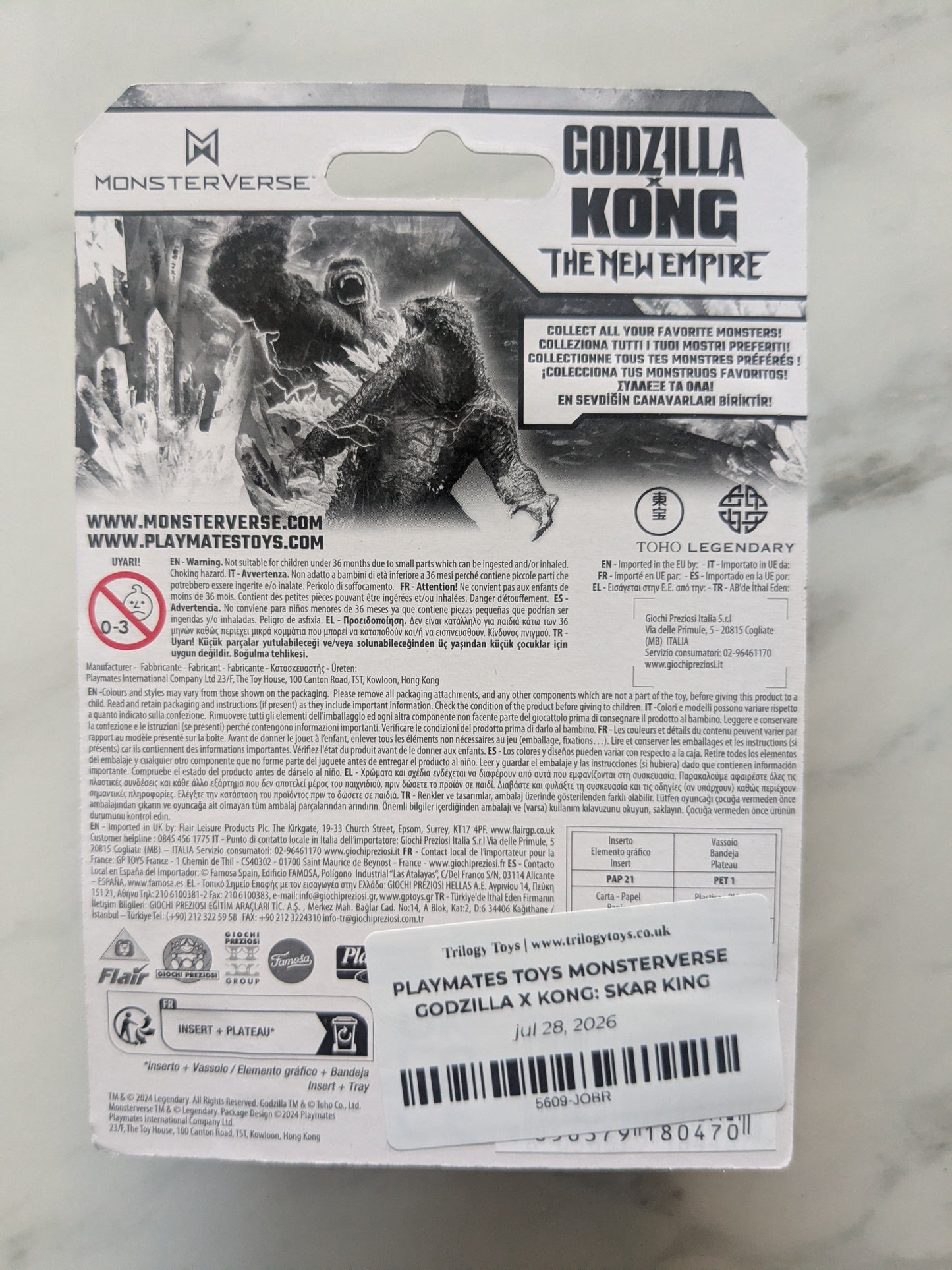 Playmates Toys Monsterverse Godzilla x Kong: Skar King
