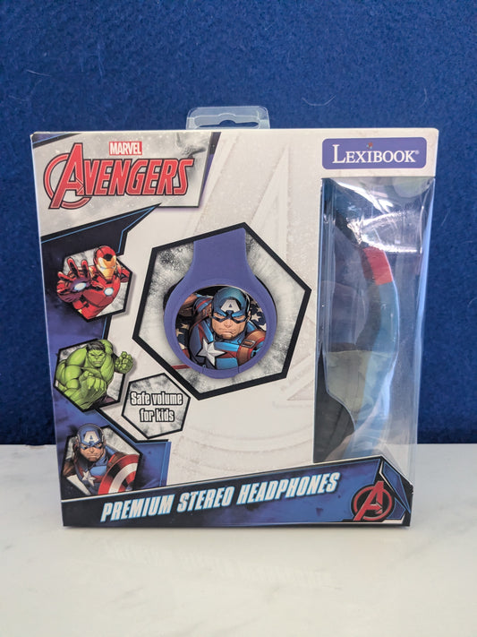 Lexibook Marvel Avengers Premium Stereo Headphones