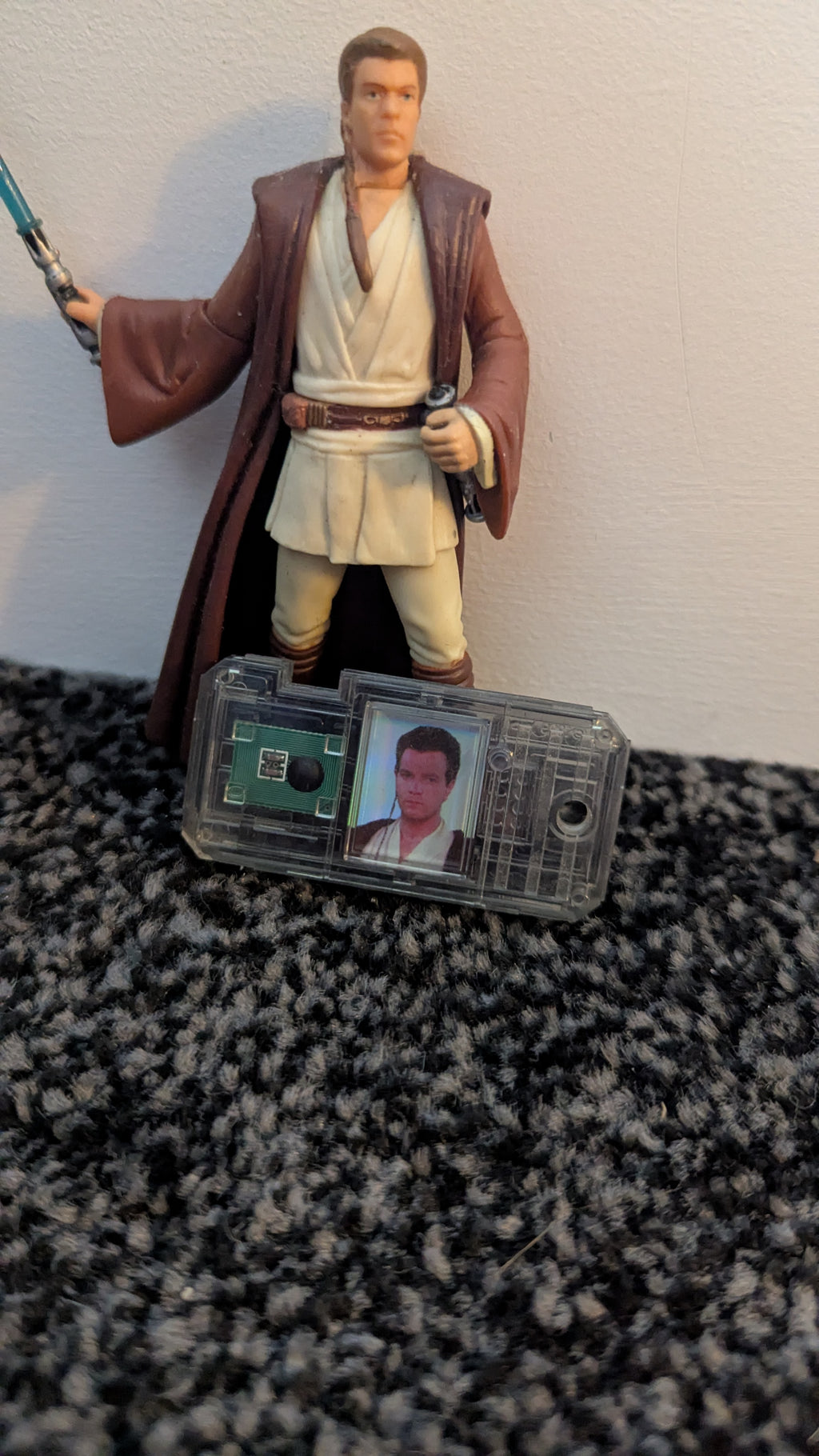 Star Wars Episode 1 Obi-Wan Kenobi 3.5" Action Figure with CommTalk Chip