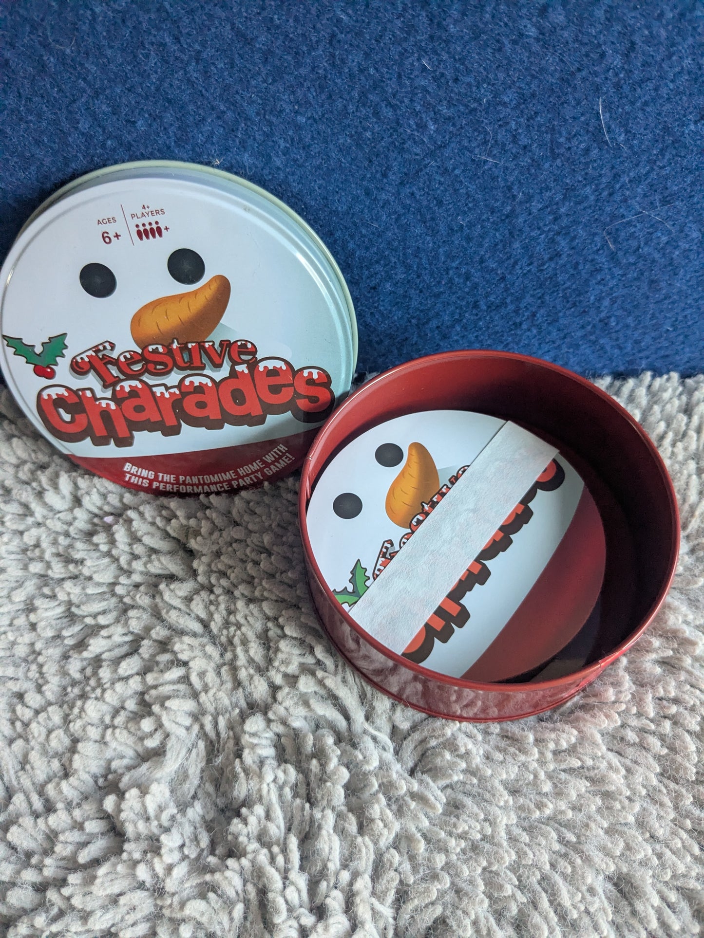 Festive Charades Card Game