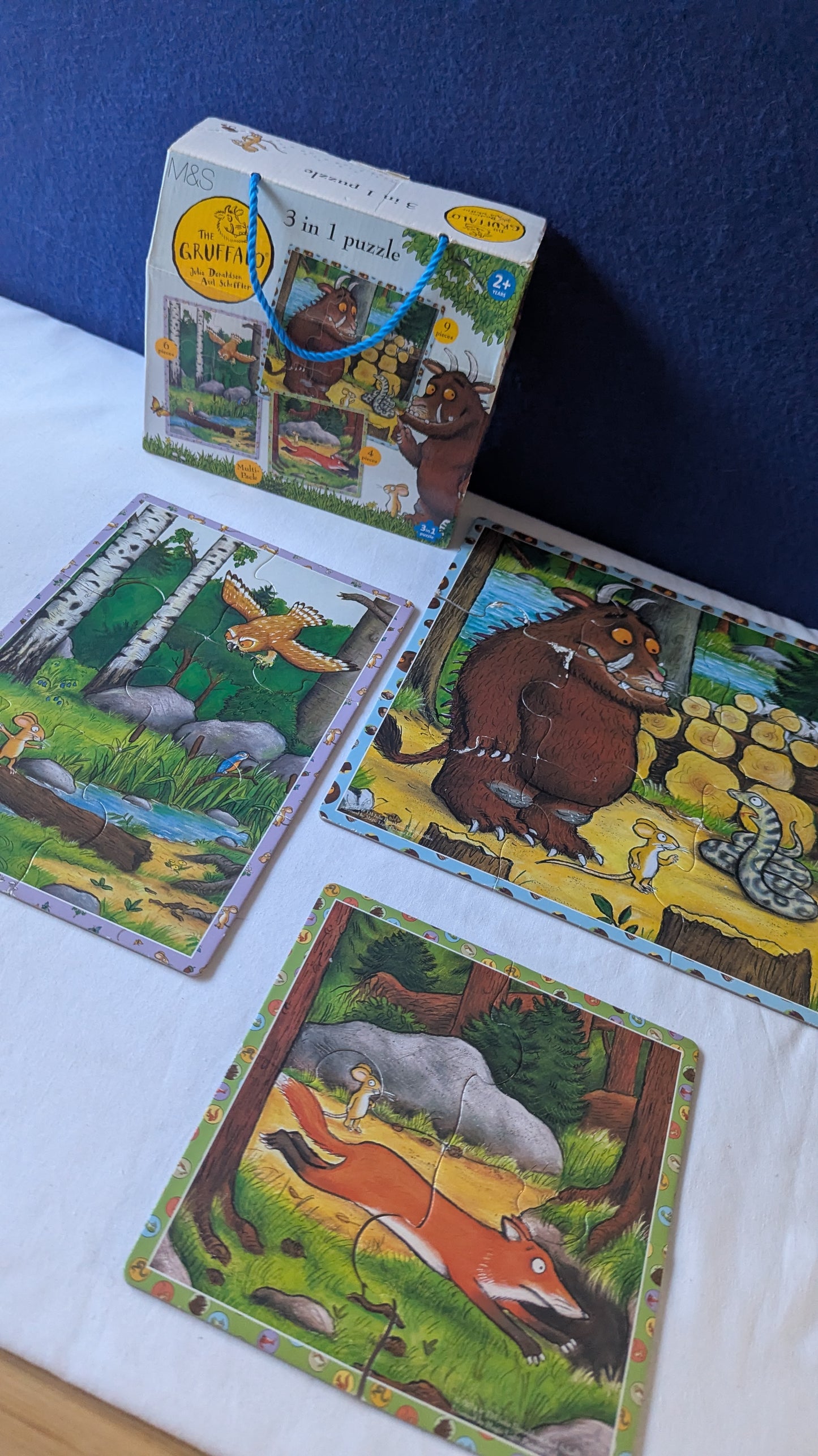 M&S The Gruffalo 3 in 1 Puzzle