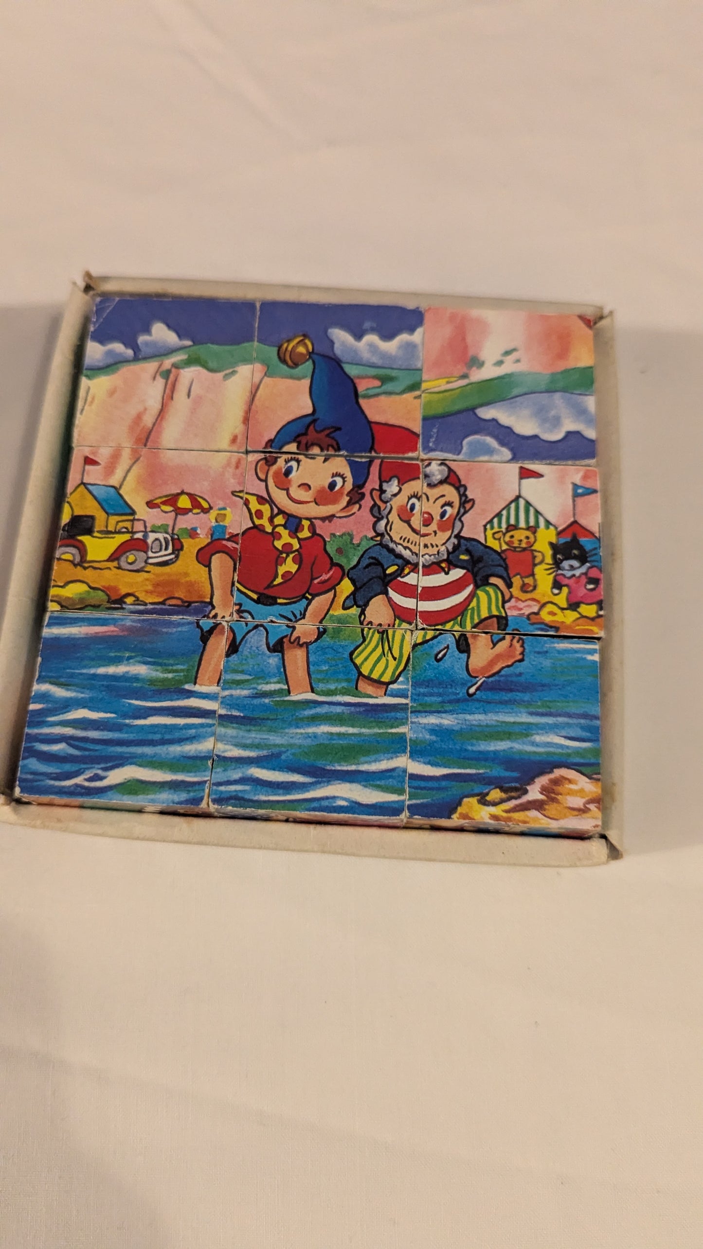 Dekkertoys Noddy's Toyland Picture Puzzle Blocks c.1990