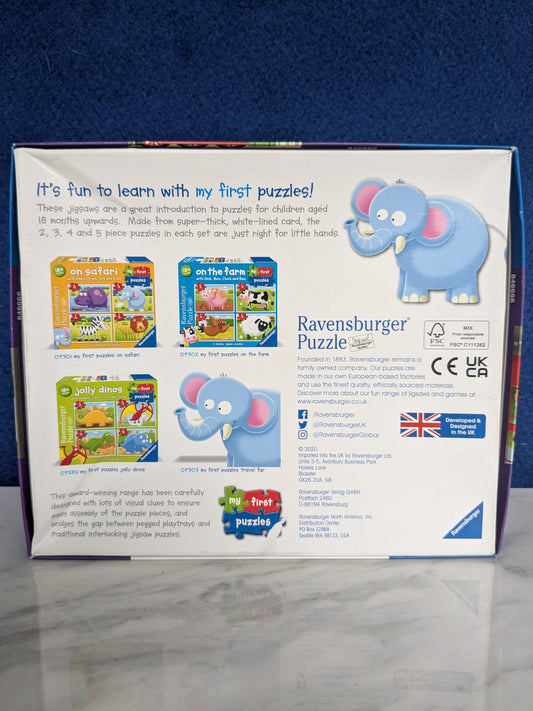 Ravensburger Travel Far 4 Chunky Jigsaw Puzzles