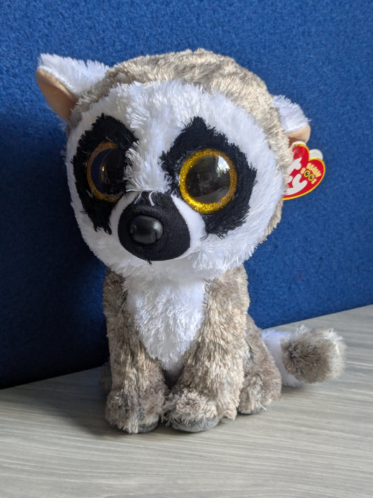 TY Beanie Boos Linus the Lemur 9" Plush