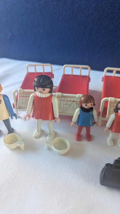 Vintage Playmobil Hospital Bundle