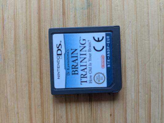 Brain Training - Nintendo DS (Cartridge Only)