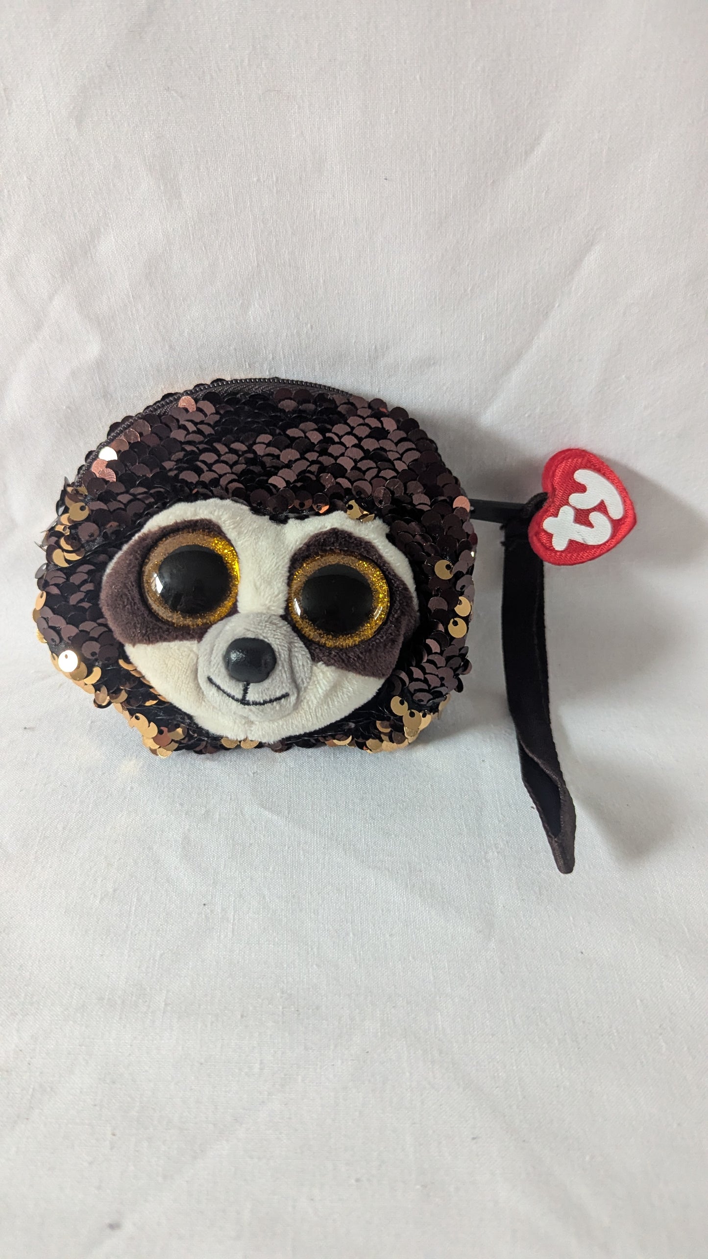 Fashion Flippy Dangler the Sloth Sequin Purse