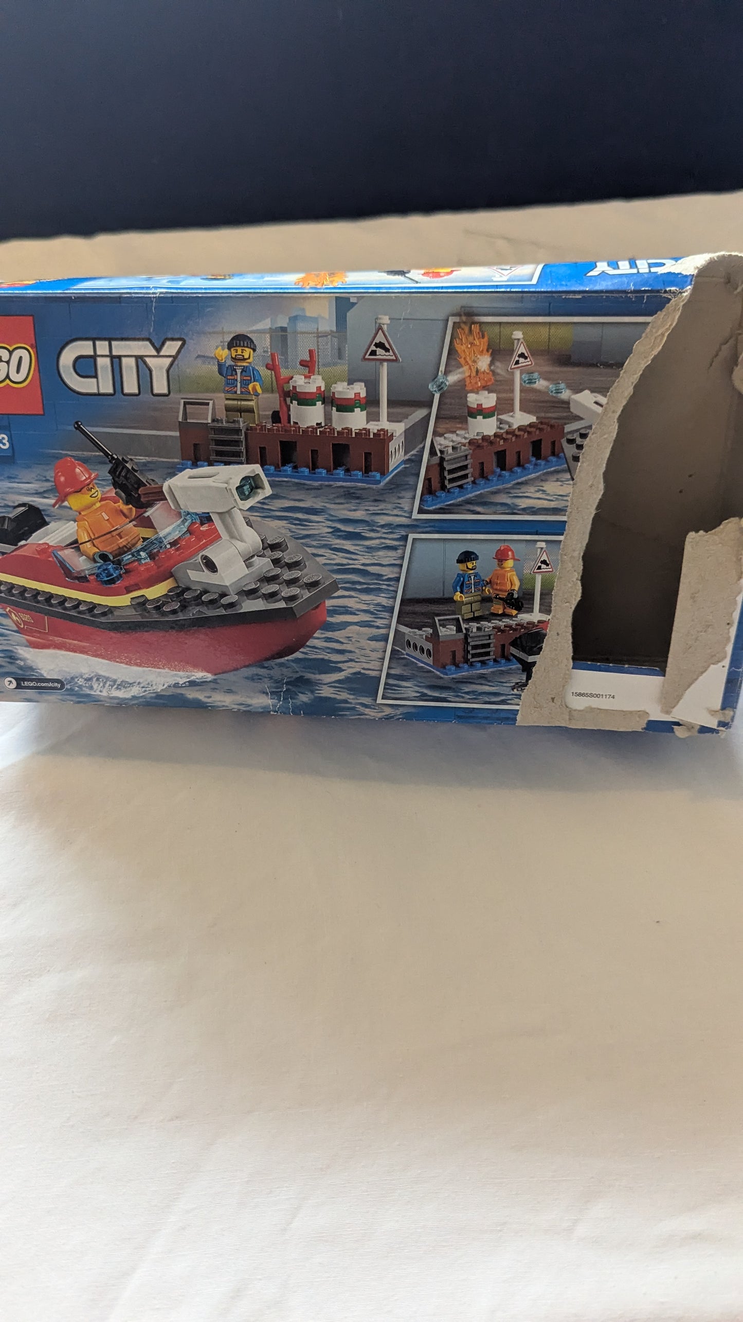 60213 LEGO City Dock Side Fire