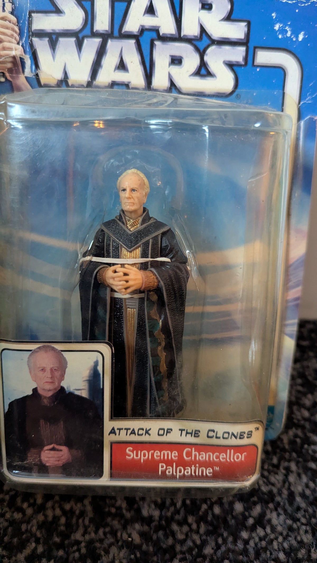 Star Wars Attack of the Clones: Supreme Chancellor Palpatine Action Figure