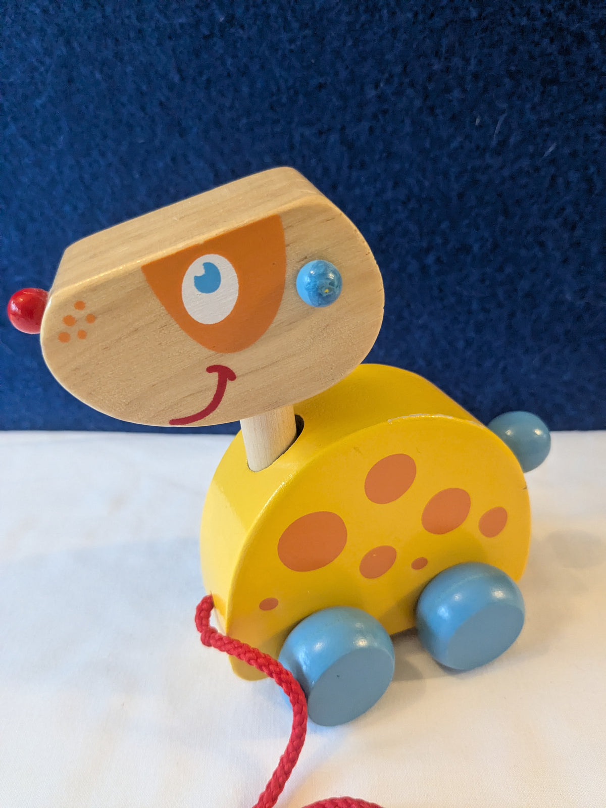 Wooden Dog Pull Along Toy