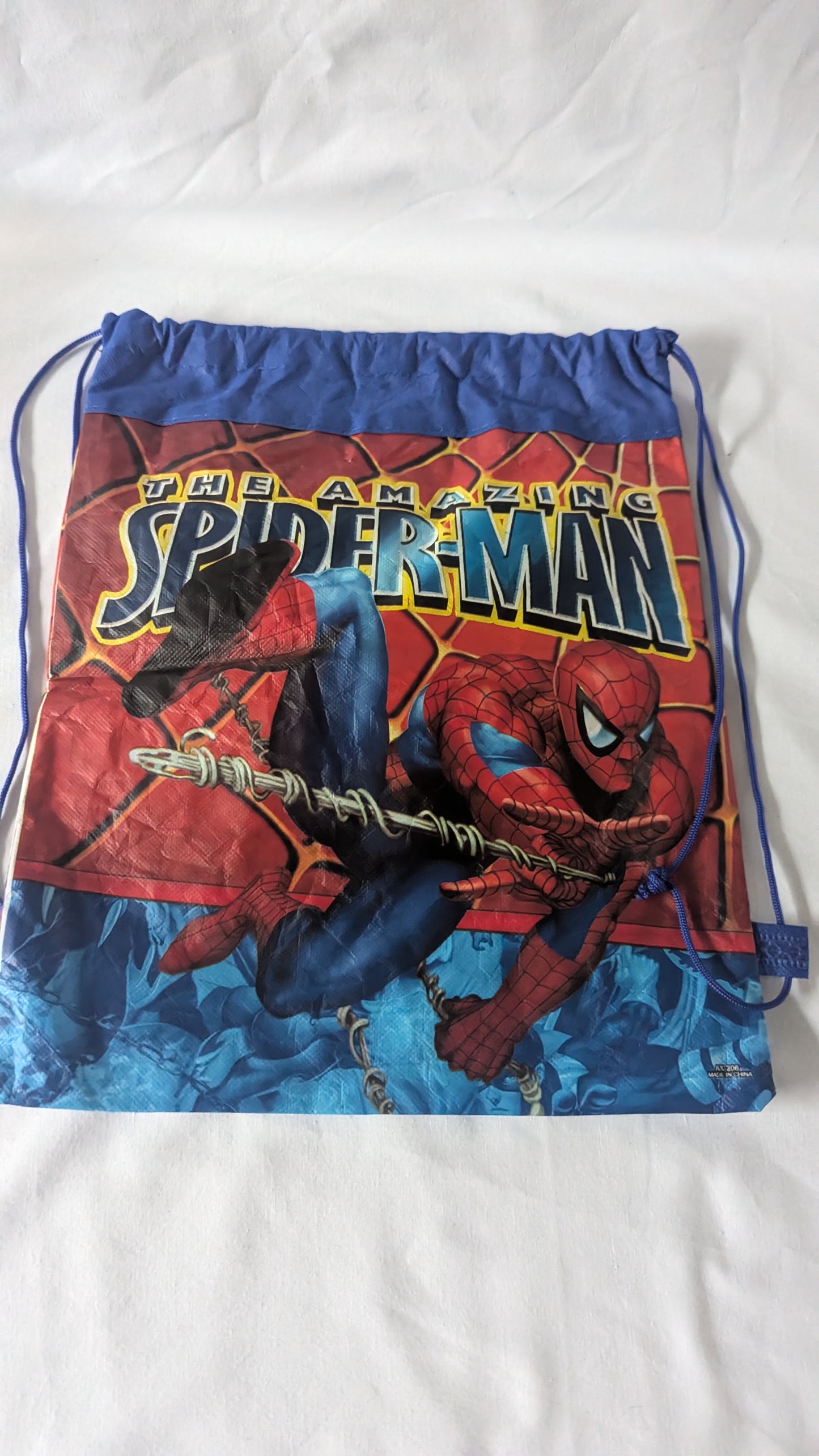 The Amazing Spiderman 13" Drawstring Bag