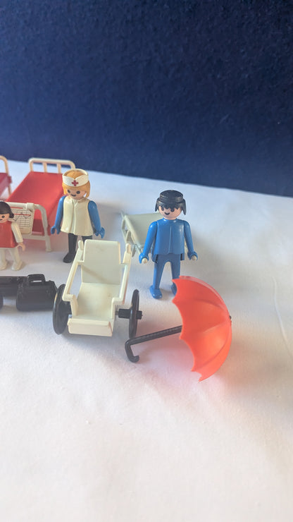 Vintage Playmobil Hospital Bundle