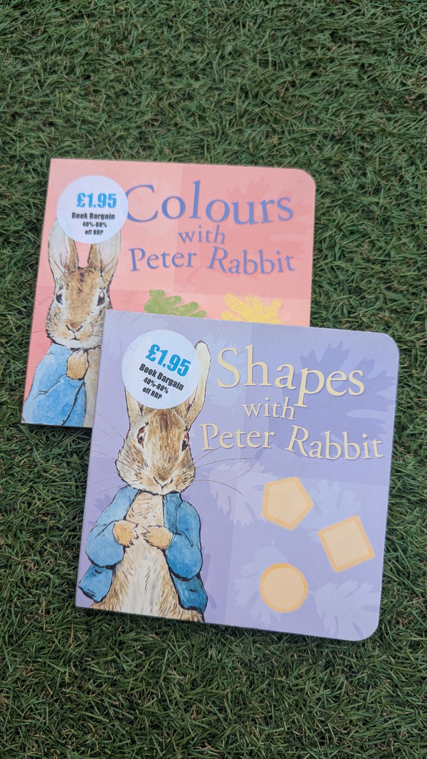 Peter Rabbit Shapes & Colours 2 Board Book Bundle