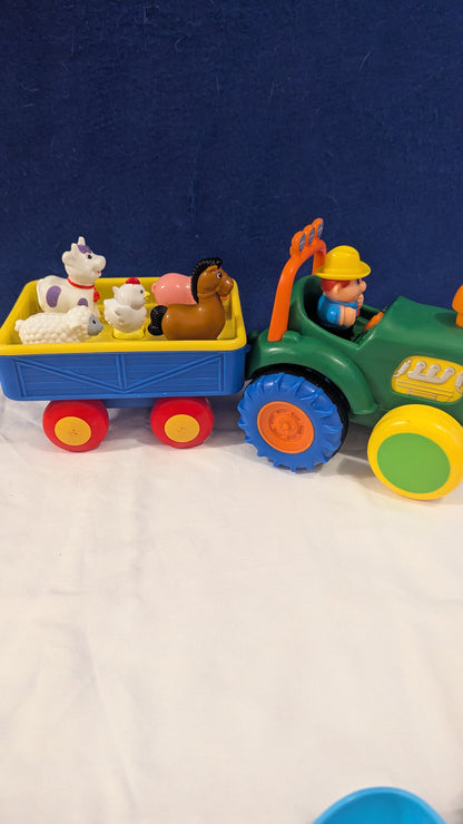 Kiddieland Farm Tractor & Trailer