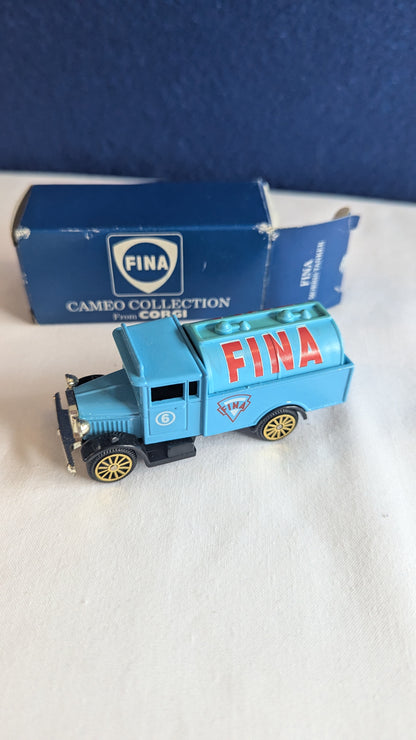 Corgi Cameo Collection Vehicle - Fina Morris Tanker