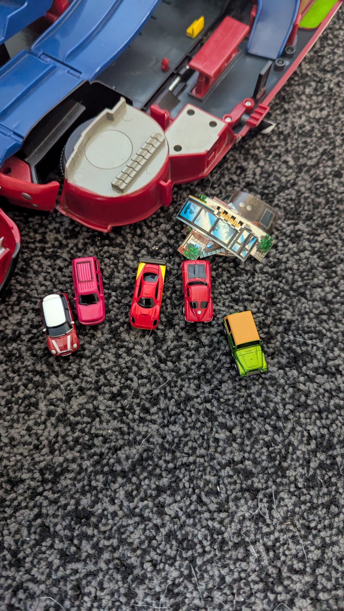 Speedeez Mini Cooper S Race City Playset