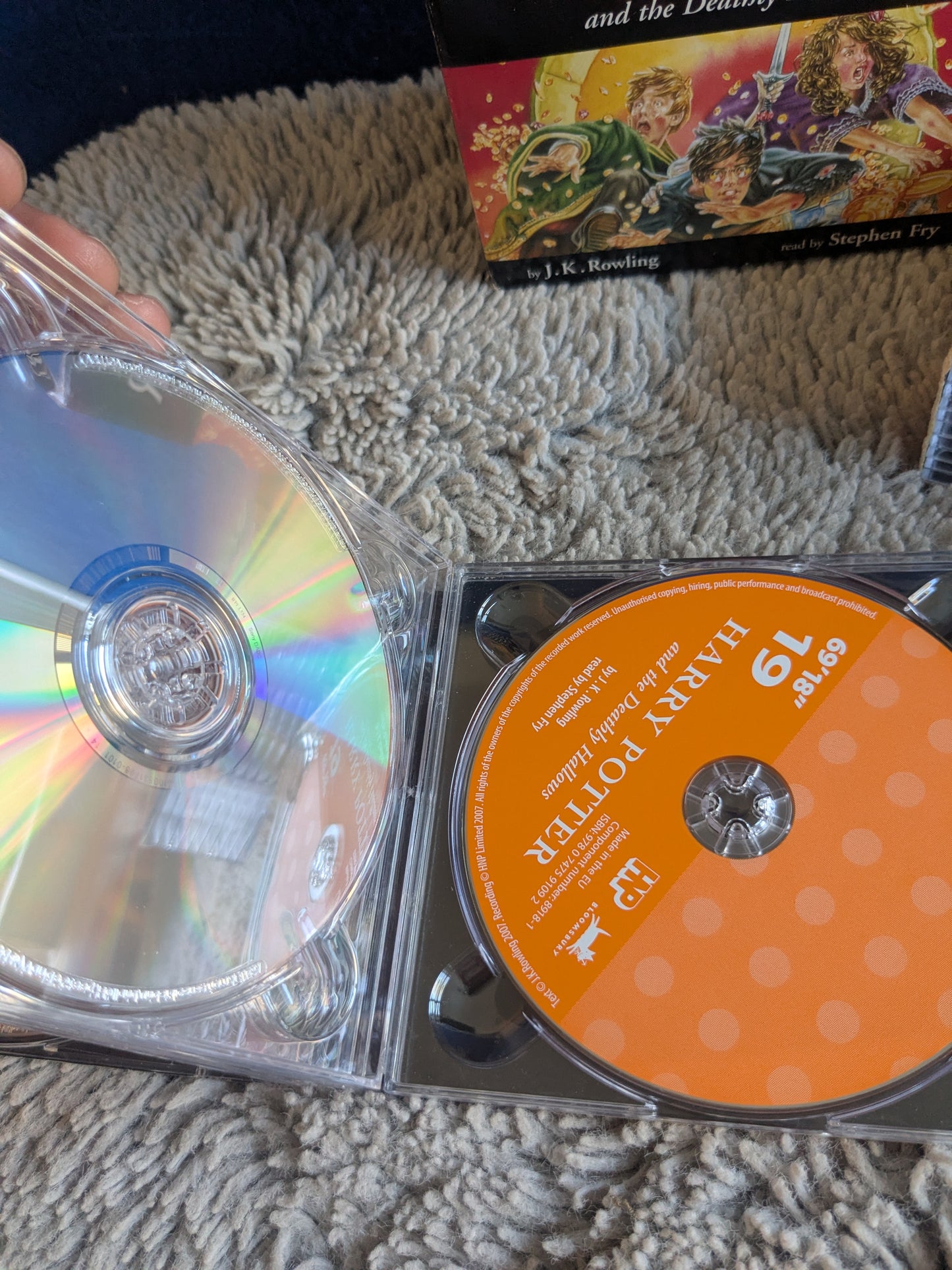 Harry Potter and the Deathly Hallows - Read by Stephen Fry CD Box Set