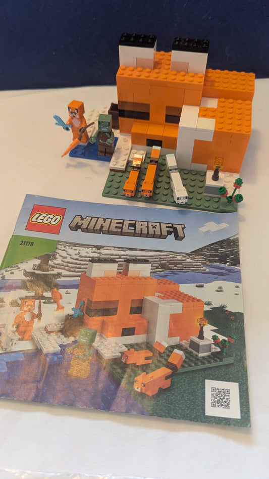Lego Minecraft 21178 The Fox Lodge