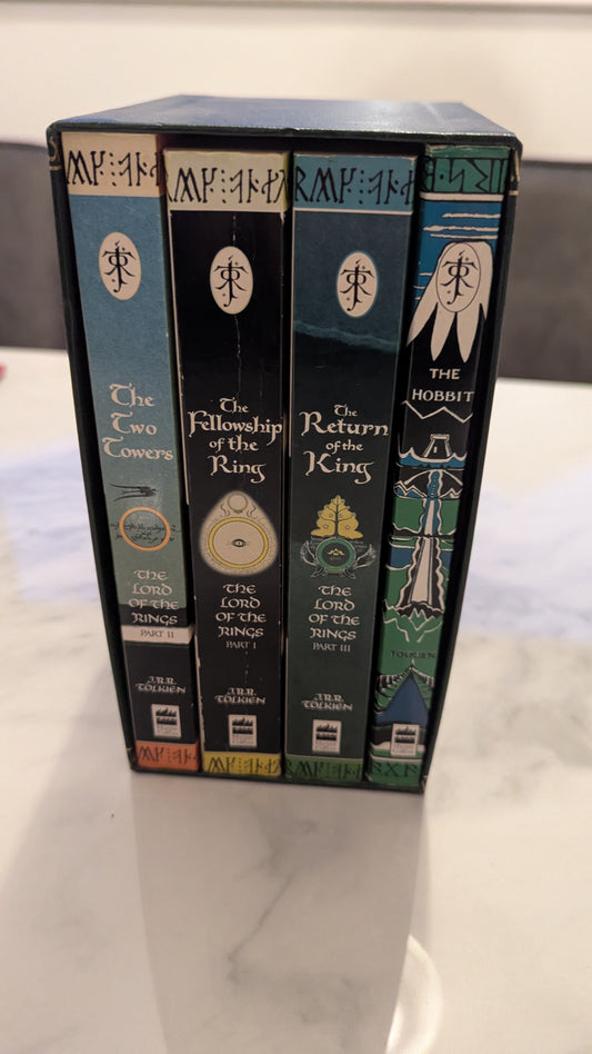 J R R Tolkien The Hobbit / Lord of the Rings Boxset c.1990