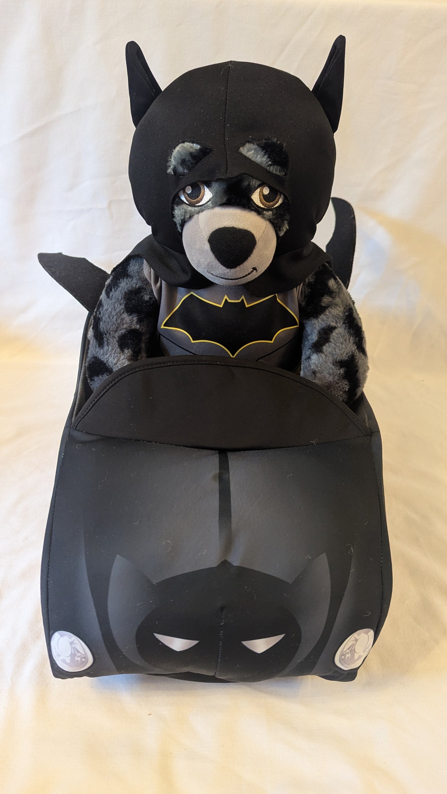 Batman 16" Plush with Batmobile