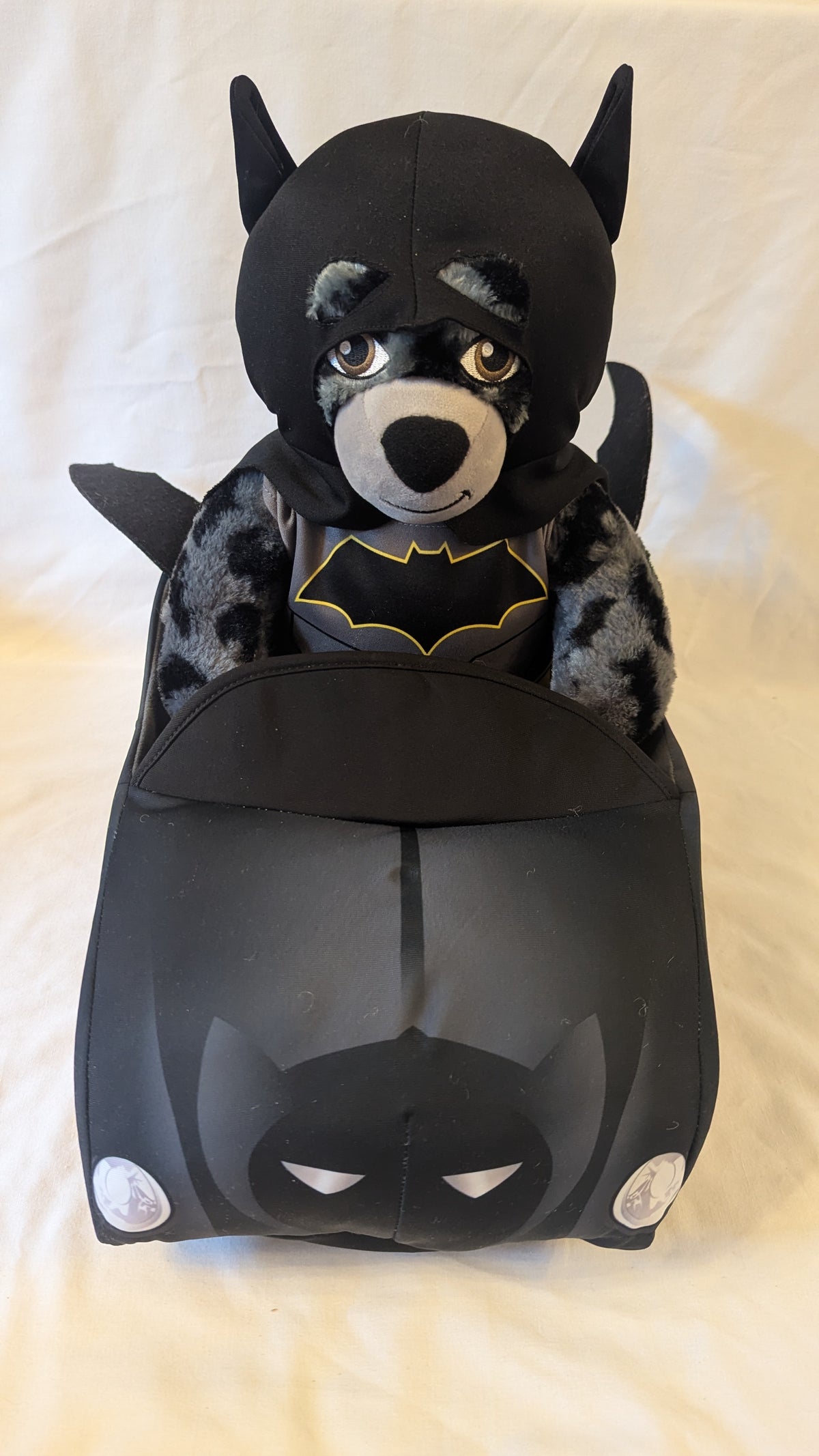 Batman 16" Plush with Batmobile