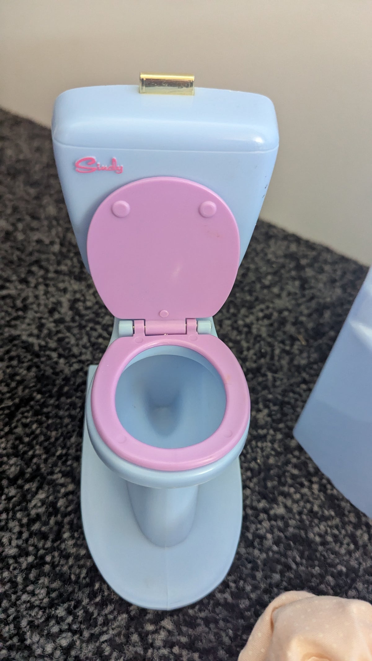 Vintage Sindy Blue Bathroom Set