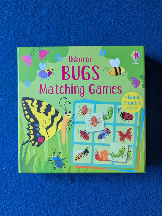 Usbourne Bugs Matching Game