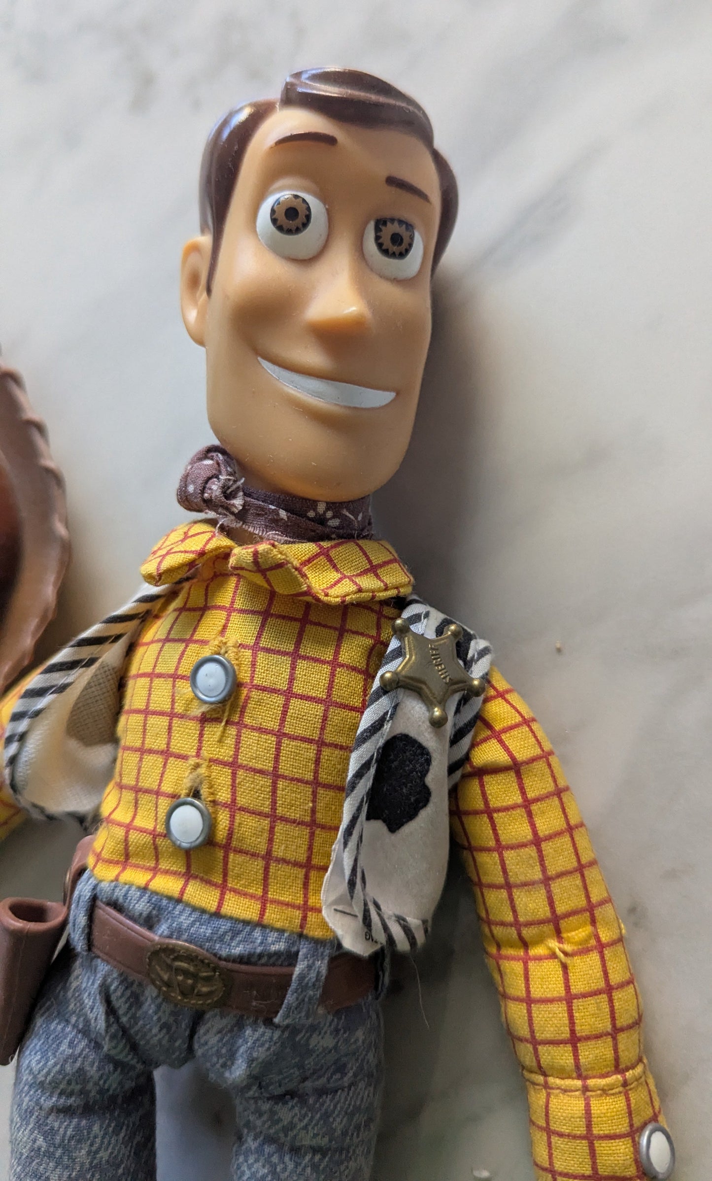 Vintage Thinkway Toy Story Talking Woody Action Figure 2001-2003 Button Activated