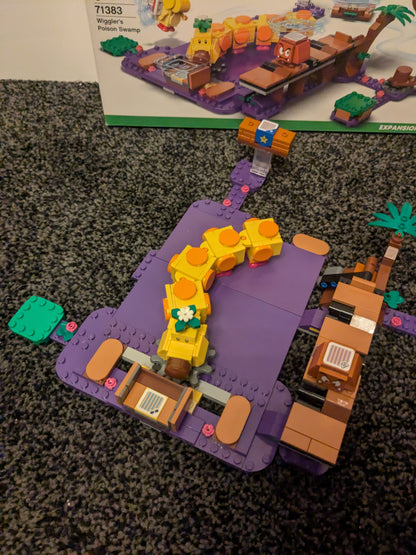 Lego Super Mario 71383 Wiggler's Poison Swamp Expansion Set