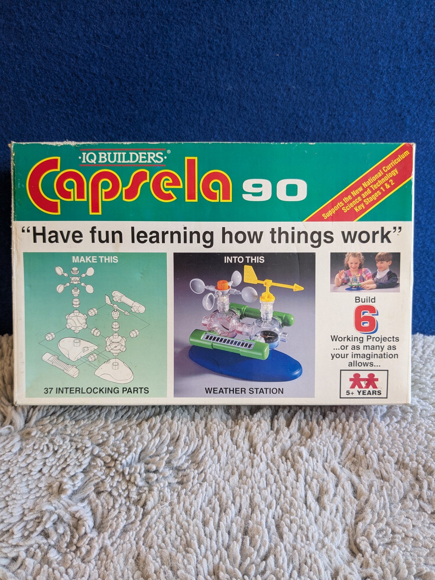 Capsela 80-9090 Weather Station Building Kit c.1990